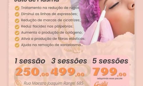 Benefícios jato de plasma curci estética e beleza